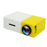 Maxbell Portable Mini Projectors 1080P Video 320x240 Pixel For Home Party Yellow