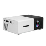 Maxbell Portable Mini Projectors 1080P Video 320x240 Pixel For Home Party Black