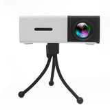 Maxbell Portable Mini Projectors 1080P Video 320x240 Pixel For Home Party Black
