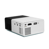 Maxbell Portable Mini Projectors 1080P Video 320x240 Pixel For Home Party Black