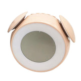 Max Music LED Alarm Clock Wake Up Light Clock for Baby Room Student Clock Pink