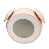 Max Music LED Alarm Clock Wake Up Light Clock for Baby Room Student Clock Pink