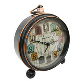 European Style Retro Alarm Clock Non Ticking Home Decor Dieu est amour