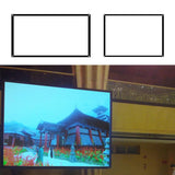 Max 60''Projection Screen Portable Projector Movies Screen for Home Theater 4:3