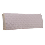 Max Strethable Quitled Bed Headboard Slipcover Bed Head Cover Cream_59inch
