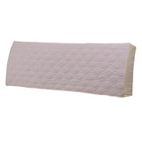 Max Strethable Quitled Bed Headboard Slipcover Bed Head Cover Cream_59inch
