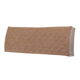 Max Strethable Quitled Bed Headboard Slipcover Bed Head Cover Brown_47inch