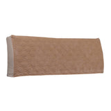 Max Strethable Quitled Bed Headboard Slipcover Bed Head Cover Brown_47inch