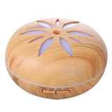 Maxbell Au Plug Wood Grain Mute 24V Electric LED 7 Color Fragrance Diffuser 500ml+RC