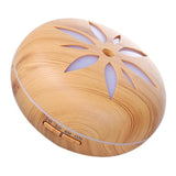 Maxbell Au Plug Wood Grain Mute 24V Electric LED 7 Color Fragrance Diffuser 500ml+RC