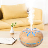 Maxbell Au Plug Wood Grain Mute 24V Electric LED 7 Color Fragrance Diffuser 500ml+RC