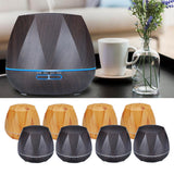 Maxbell 500ml 24V Wood Grain Pattern Home Office Aromatherapy Machine-EU Light Wood