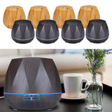Maxbell 500ml 24V Wood Grain Pattern Home Office Aromatherapy Machine-EU Light Wood