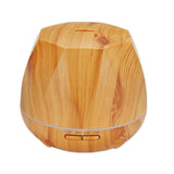 Maxbell 500ml 24V Wood Grain Pattern Home Office Aromatherapy Machine-EU Light Wood