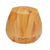 Maxbell 500ml 24V Wood Grain Pattern Home Office Aromatherapy Machine-EU Light Wood