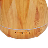 Maxbell 500ml 24V Wood Grain Pattern Home Office Aromatherapy Machine-EU Light Wood