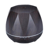 Maxbell 500ml 24V Wood Grain Pattern Home Office Aromatherapy Machine-US Dark Wood