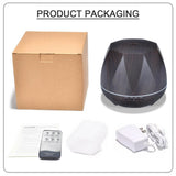 Maxbell 500ml 24V Wood Grain Pattern Home Office Aromatherapy Machine-US Dark Wood