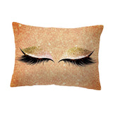 Maxbell Eyelash Printed Throw Pillow Cover Square Cushion Covers Sofa Pillow Case 8