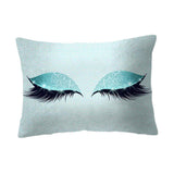 Maxbell Eyelash Printed Throw Pillow Cover Square Cushion Covers Sofa Pillow Case 11