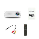 Max Maxb Mini Projector LED HD 1080P Home Theater Cinema USB 20-60inch Image UK Plug