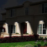 Maxbell Solar Lamp Outdoor Sensor courtyard lamp integrated LED street lamp Black