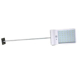 Maxbell Solar LED Sensor Pathway Light Outdoor Yard Lamp with Pole White with Pole