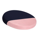 Maxbell Memory Foam Round Chair Cushion Soft Breathable Seat Pad Dark Blue Pink