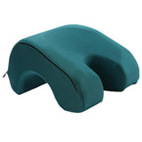 Maxbell Office Nap Nest Pillow Memory Foam Face Down Desk Pillow Cushion Green