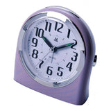 Maxbell Student Alarm Clock with Snooze and Light Function Multi-color Purple