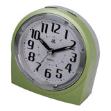 Maxbell Mute Alarm Clock with Night Light Desktop  Snooze Clock for Bedroom Green