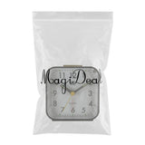 Maxbell Battery Operated Travel Alarm Clock,Lighted on Demand Snooze Black