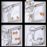 Maxbell Air Pump Wedge Inflatable Shim Door Window Installation Auto Repair Tool