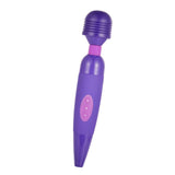 Maxbell USB Electric Wireless Personal Vibrating Wand Female Massage Stick Purple