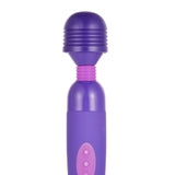 Maxbell USB Electric Wireless Personal Vibrating Wand Female Massage Stick Purple
