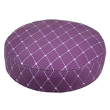 Bar Stool Cover Replacement Round Chair Slipcover Protector Purple_33x10cm