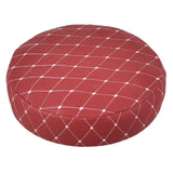 Bar Stool Cover Replacement Round Chair Slipcover Protector Red_33x10cm