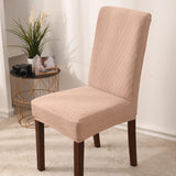 Maxbell Dining Room Chair Cover Seat Protector  Chair Slipcover   light Tan
