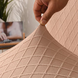 Maxbell Dining Room Chair Cover Seat Protector  Chair Slipcover   light Tan