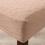 Maxbell Dining Room Chair Cover Seat Protector  Chair Slipcover   light Tan