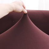 Maxbell Stretch Soft Fabric Removable Chair Covers Slipcover Protector Coffee