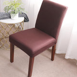 Maxbell Stretch Soft Fabric Removable Chair Covers Slipcover Protector Coffee