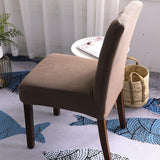 Maxbell Stretchable Jacquard Dining Room Chair Cover for Kitchen Resturant Coffee