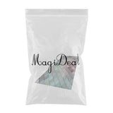 Maxbell 3D Digital Printing Floor Rug Soft Anti-slip Area Mat Flannel Light Blue