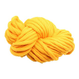 Maxbell Knitted Throw Blanket for Couch Machine Washable Yellow