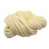Maxbell Knitted Throw Blanket for Couch Machine Washable Beige