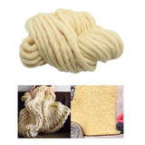 Maxbell Knitted Throw Blanket for Couch Machine Washable Beige