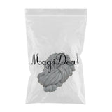 Maxbell Square Thick Woolen Hand knit Bed Couch Throw Blanket Sofa Cover Dark Gray