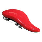 Maxbell Hair Brush Detangling Comb Shower Hair Brush Salon Styling Hair Comb Red
