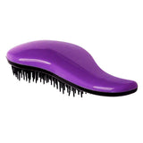 Maxbell Hair Brush Detangling Comb Shower Hair Brush Salon Styling Hair Comb Purple